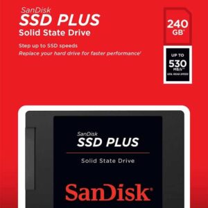 דיסק SanDisk SSD 480GB SATA III PLUS