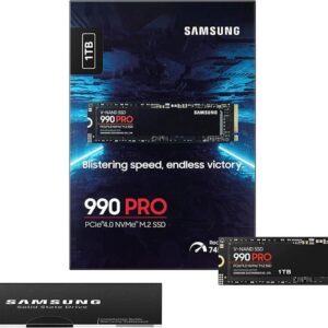 דיסק פנימי Samsung 990 PRO 1TB GEN4 up to 7450 read 6900 Write