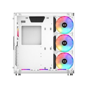 מארז גיימינג לבן AQUARIUS PLUS WHITE עם שלט ARGB