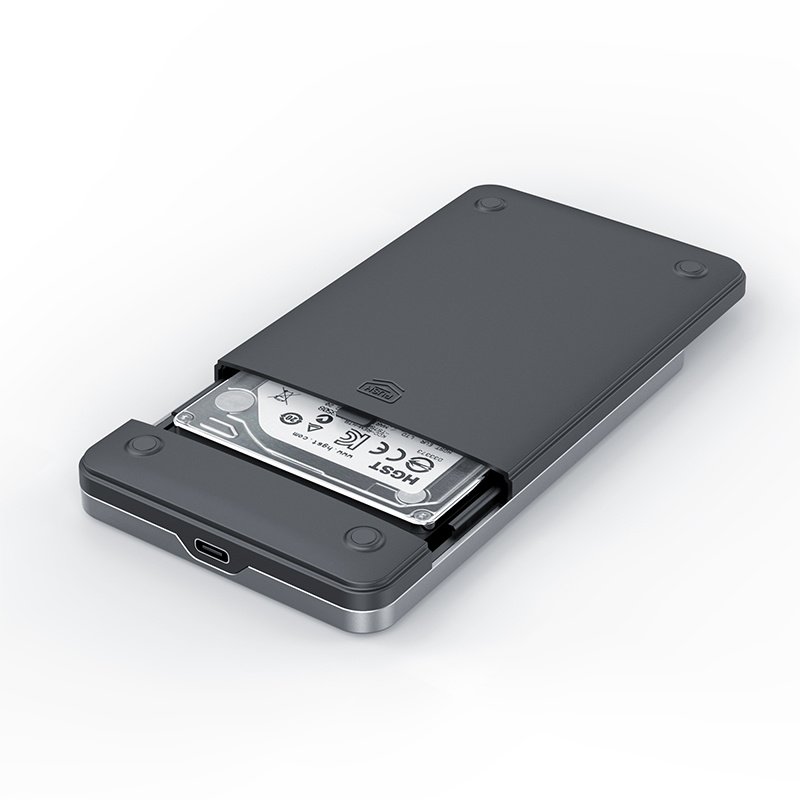 קופסא חיצונית לדיסק Netac USB Type-C/A 2.5 Inch SATA HDD Case