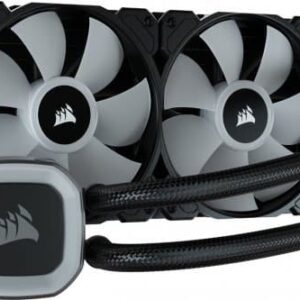 קירור נוזלי Corsair H100 RGB 240mm Liquid CPU Cooler